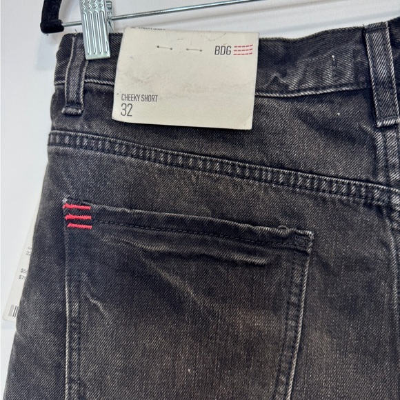 BDG Denim Cheeky Shorts Black - Picture 5 of 11